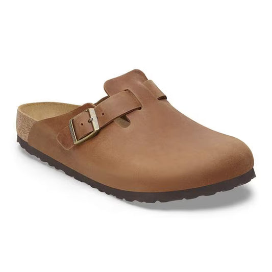 Birkenstock Boston Pelle oliata